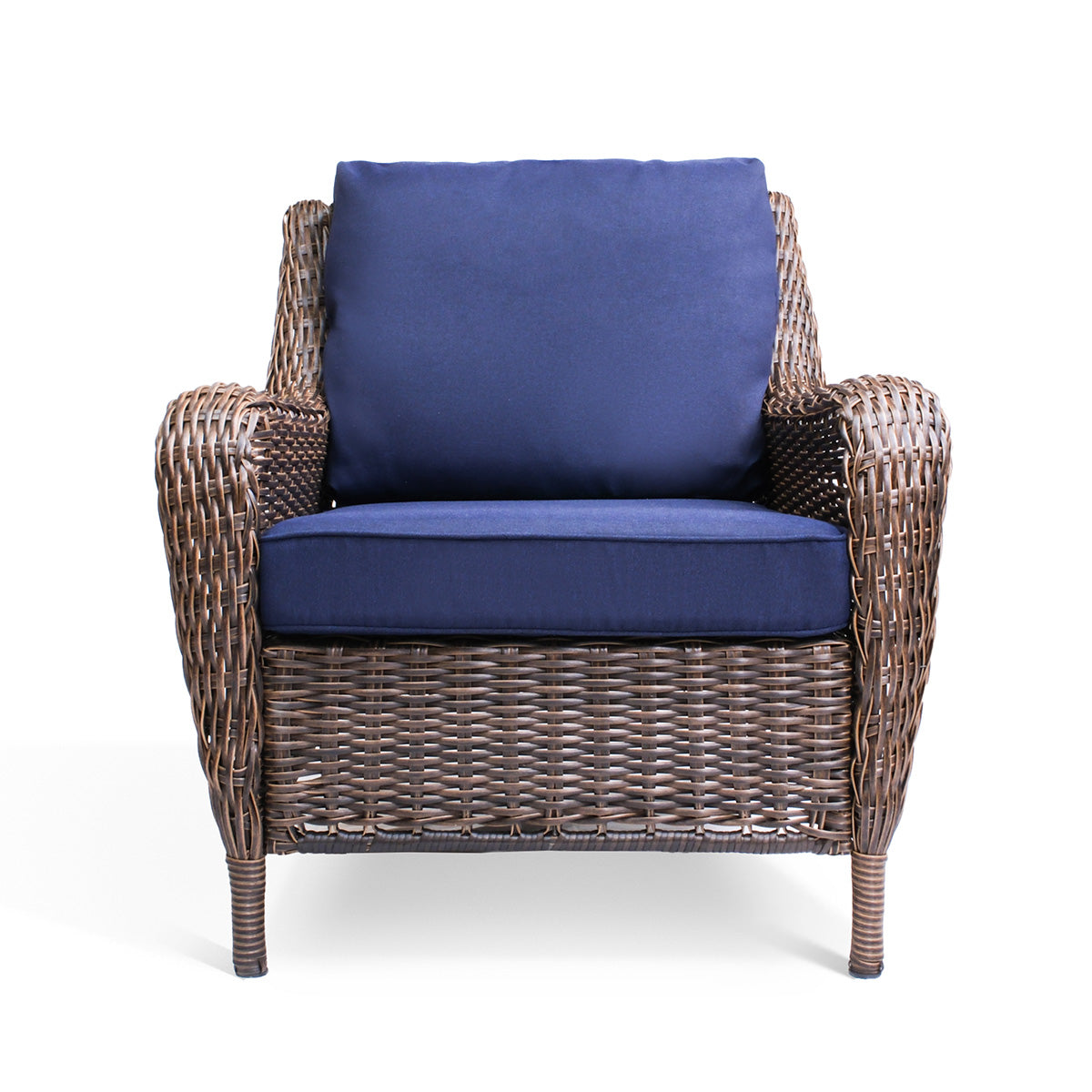 Cambridge Wicker Outdoor Club Chair - AURABAGS SHOP