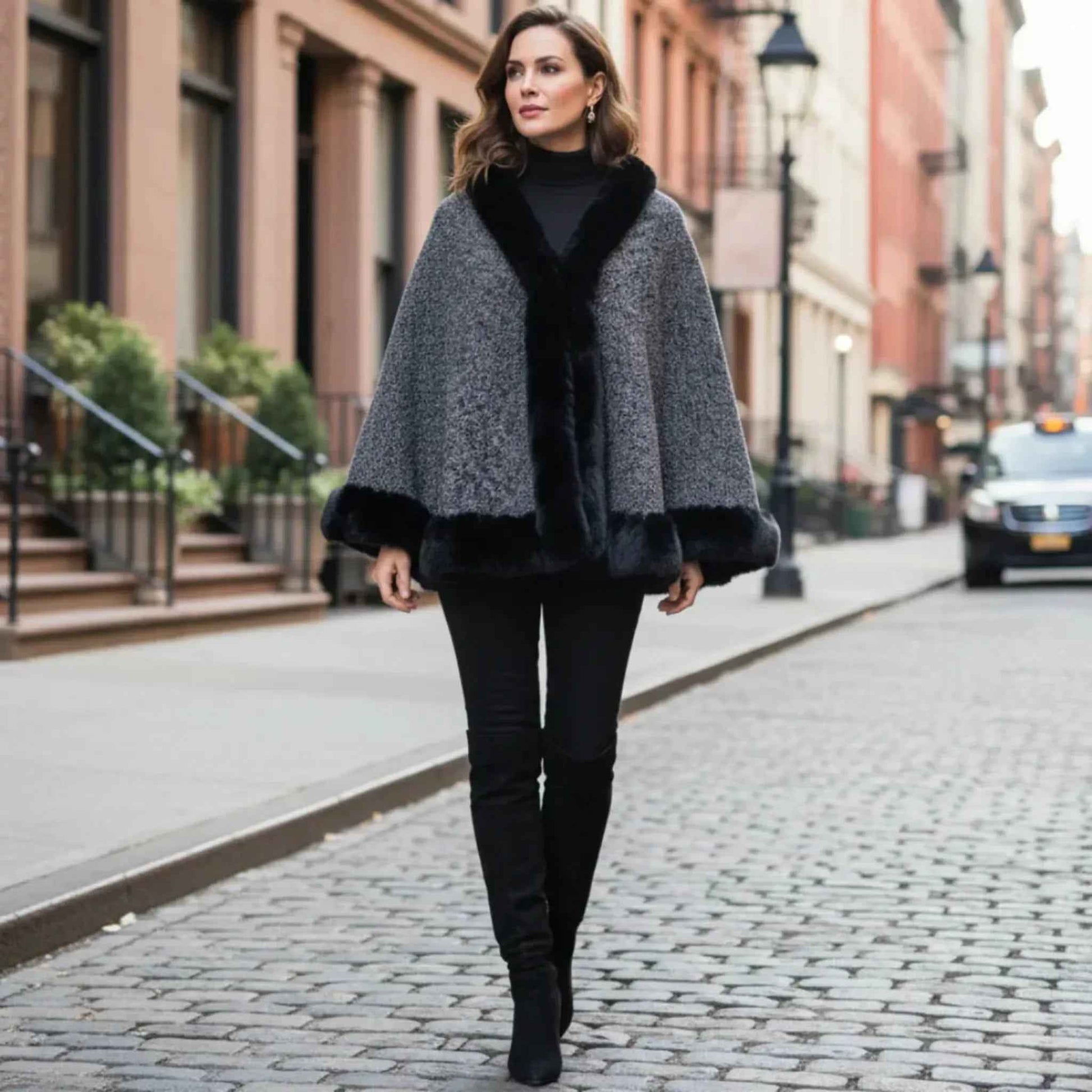Cape poncho