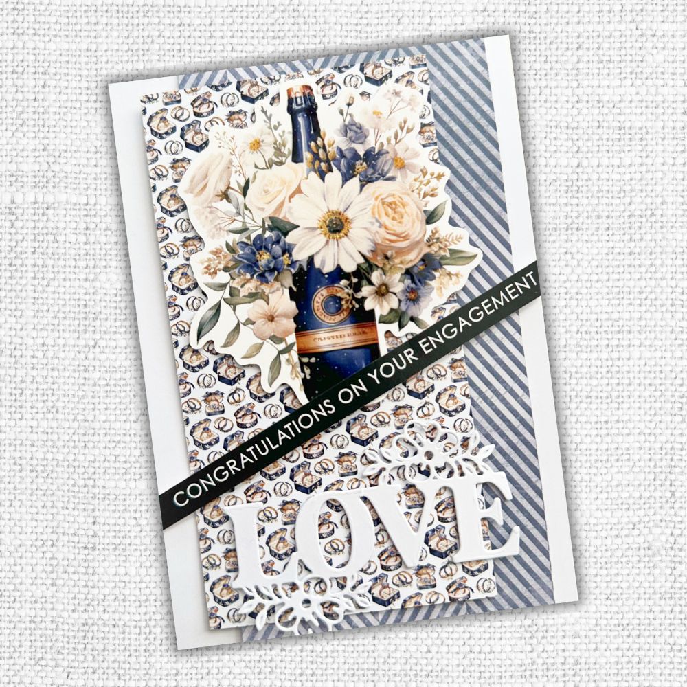 Wedding Blooms Textures 12x12 Paper Collection 31749