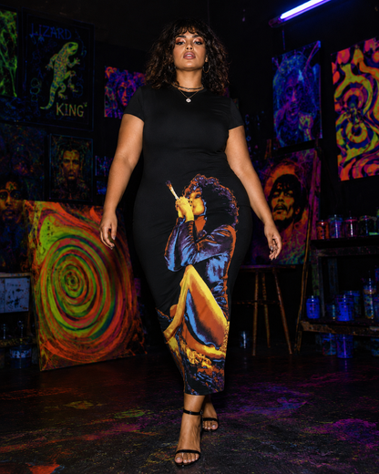 Hotbox Goddess Bodycon Maxi Dress
