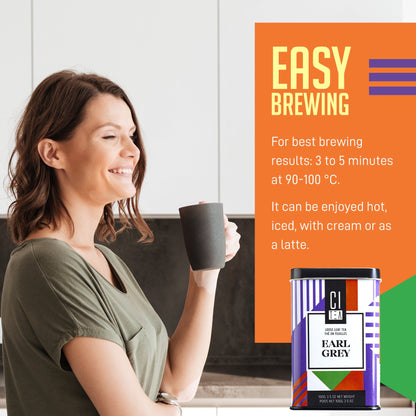 Earl Grey and Orange Pekoe Loose Leaf Black Tea