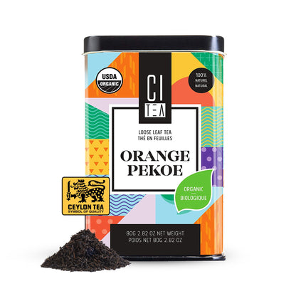 Organic Orange Pekoe Black Loose Leaf Tea