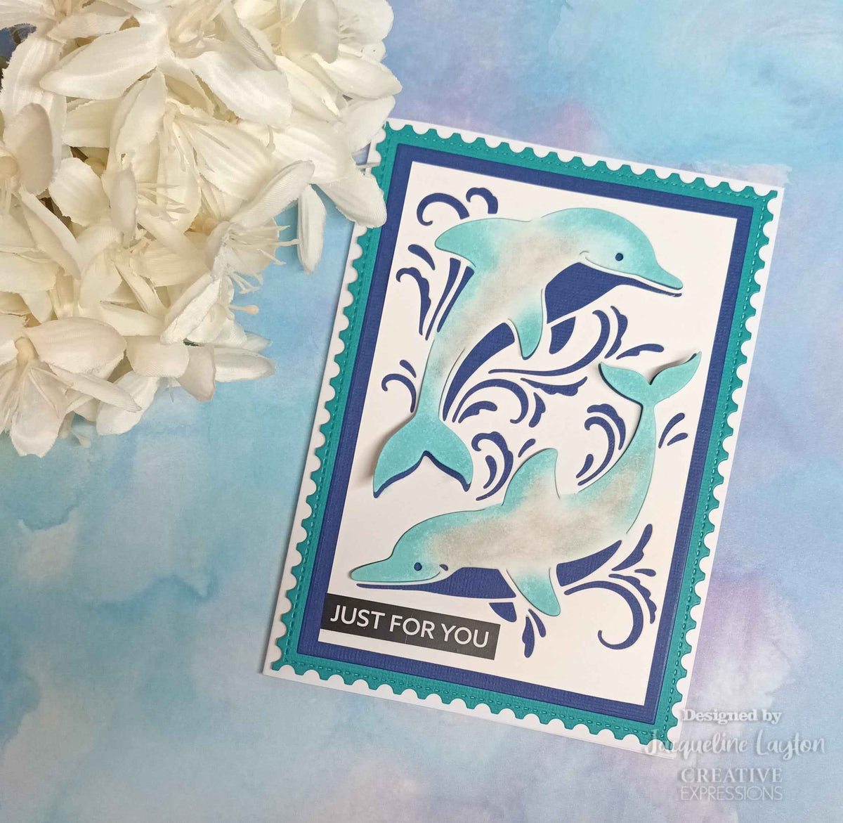 Creative Expressions Paper Cuts Cut & Lift Dolphin Dive Craft Die