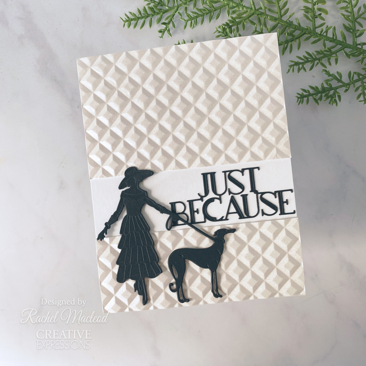 Creative Expressions Sue Wilson Art Deco Elegant Stroll Craft Die