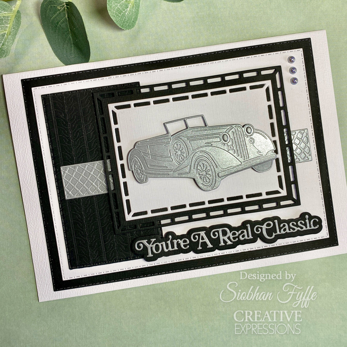 Creative Expressions Sue Wilson Dream Car Collection Tyre Tracks Craft Die