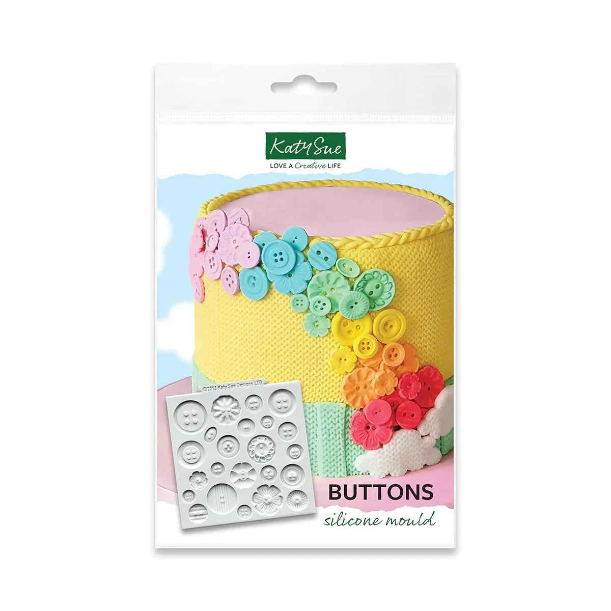 Buttons Silicone Mould