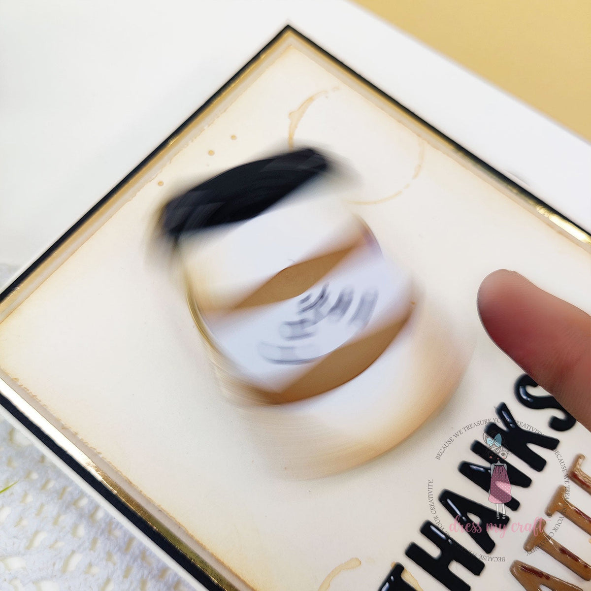 Dress My Craft - Transparent Spinners