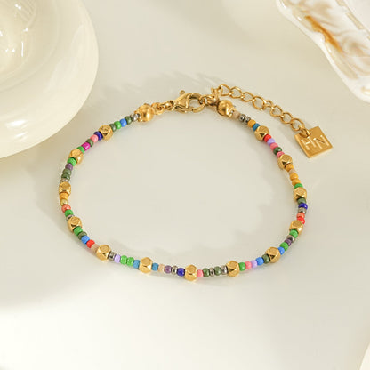 AYDA Gold: Confetti Luxe Beaded Bracelet