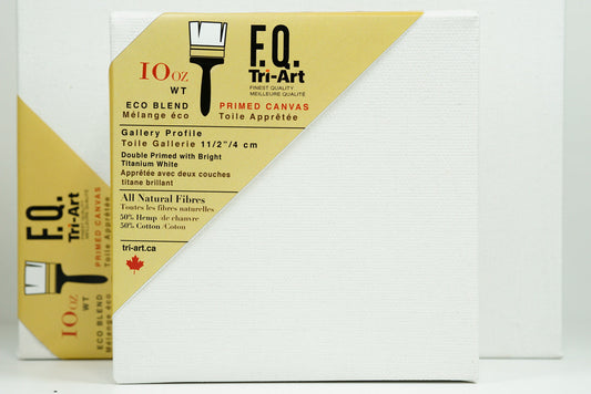 Tri-Art FQ Stretched Canvas - Artist Gallery 1 1/2" Profile Primed - 16x16"