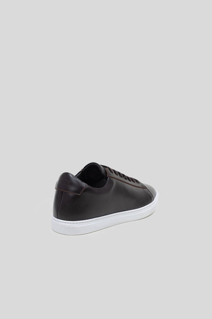 Dark Brown Calfskin Città Sneaker