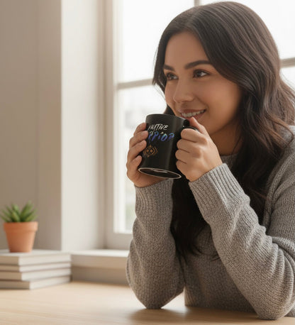 OLDTRIBES™ Southwestern Style Black Ceramic mug