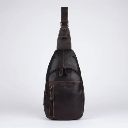 Greenwood Leather Crossbody Chest Bag
