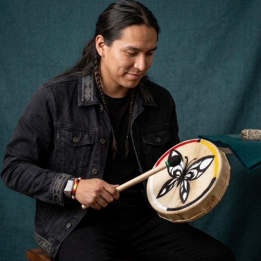 Butterfly 8” Hand Drum