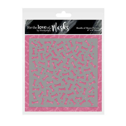 For The Love Of Masks - Bundle Of Bones Pattern