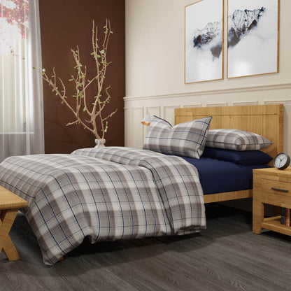 Organic Flannel Duvet Cover