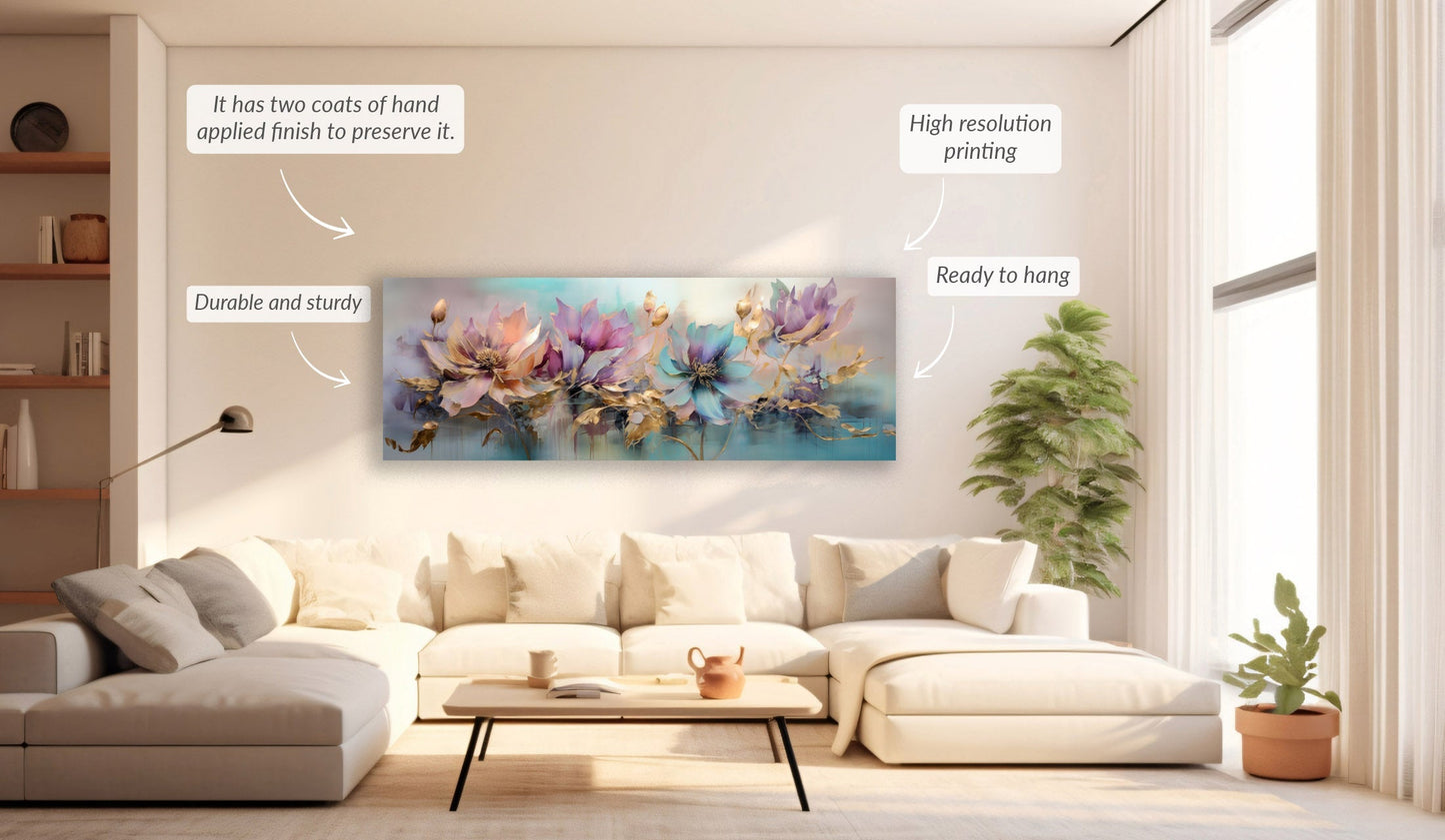 Wall Art-Floral Symphony-Wall decor