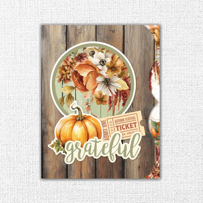 Autumn Florals Mini Folio Kit 35481