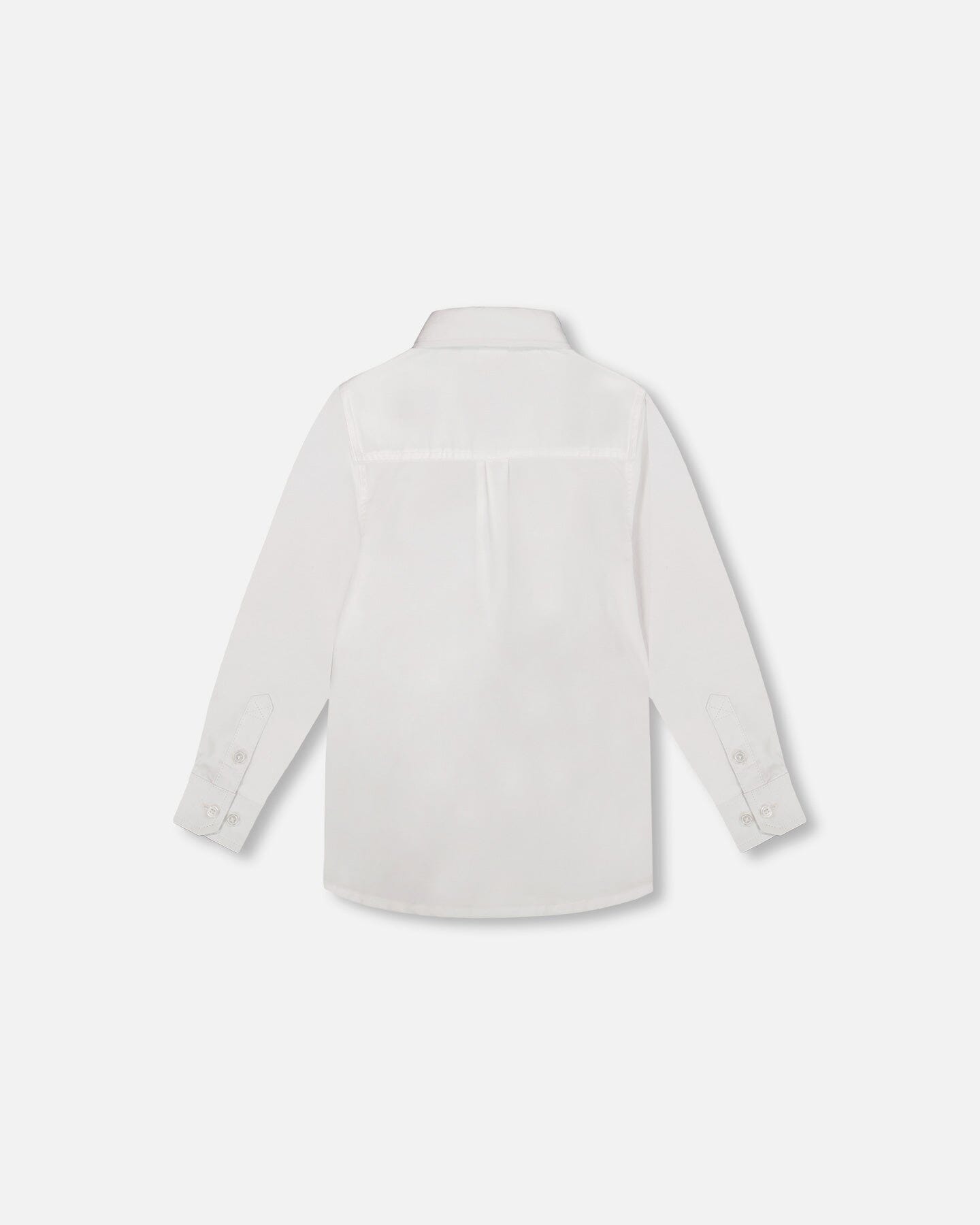 Long Sleeve Button Down Shirt White