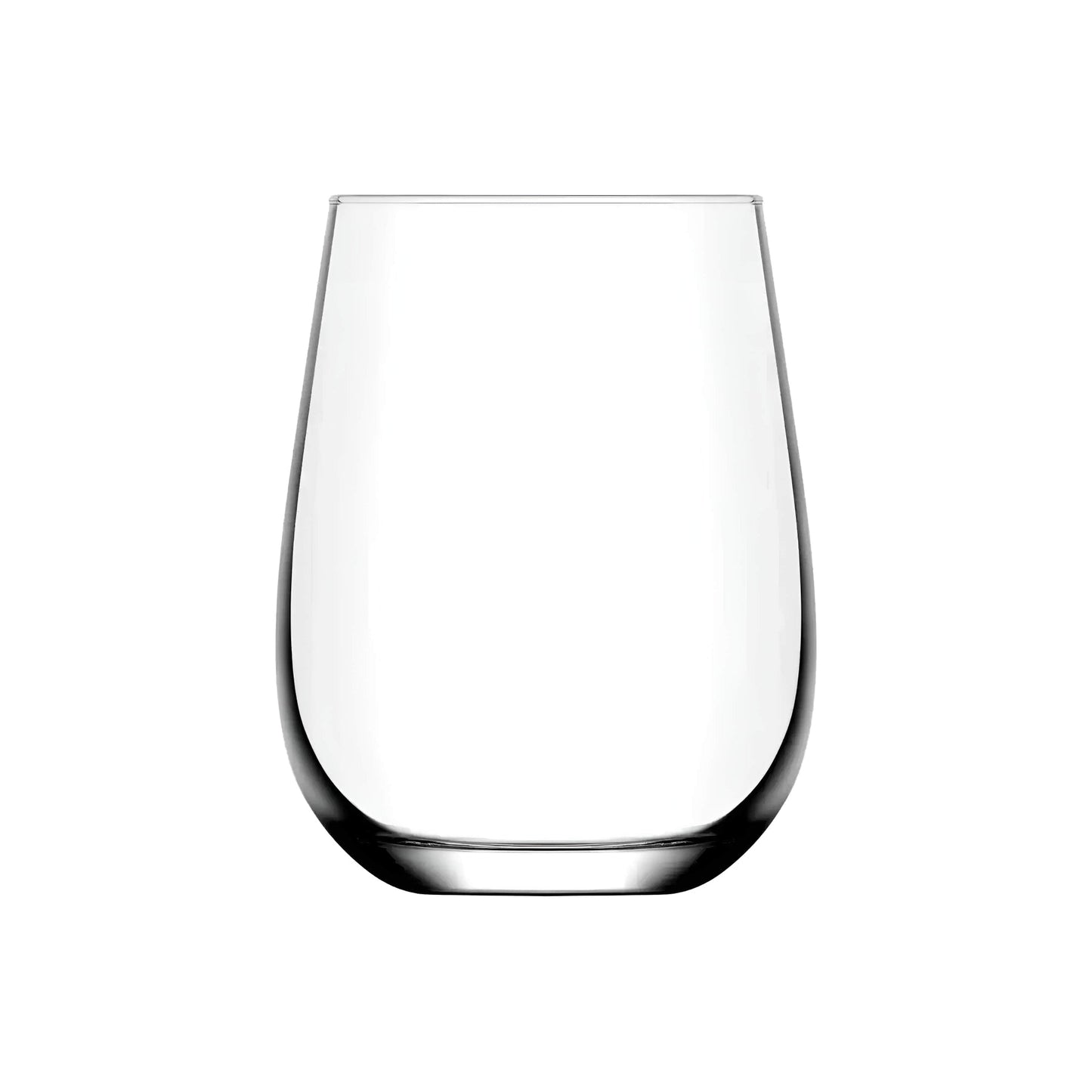 Stemless Wine Glasses 16 Oz - LAV GAIA - Set of 6