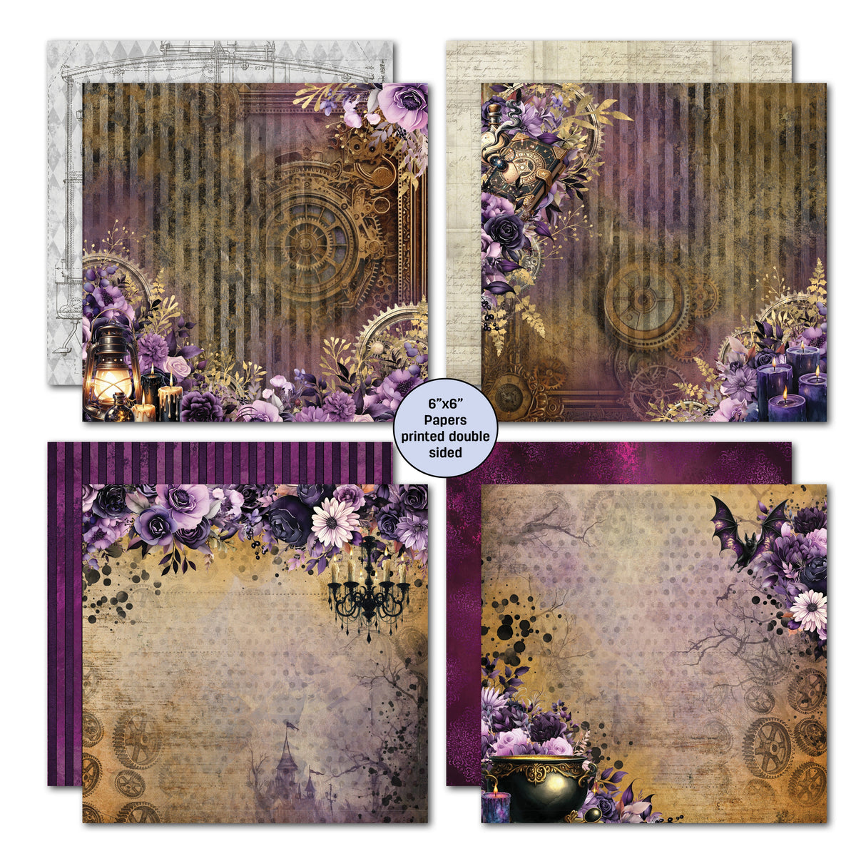3Quarter Designs Gothic Innovation 6x6 Paper Pack