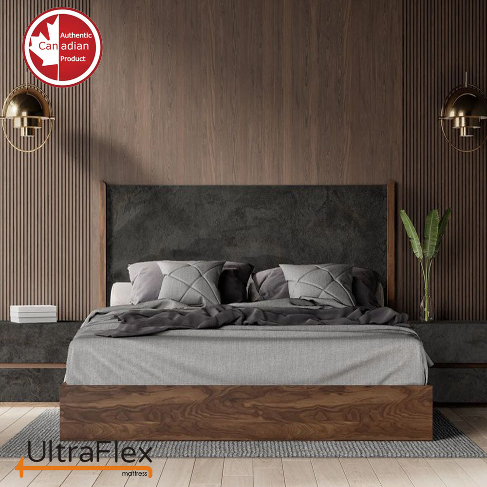 UltraFlex® PRESTIGE - Orthopedic Heavy-Duty Hybrid HDCoils, Pressure Relieving Foam with Posture Support, High-Density Foam Casing, Low Motion Transfer, Eco-Friendly Mattress (Made in Canada)