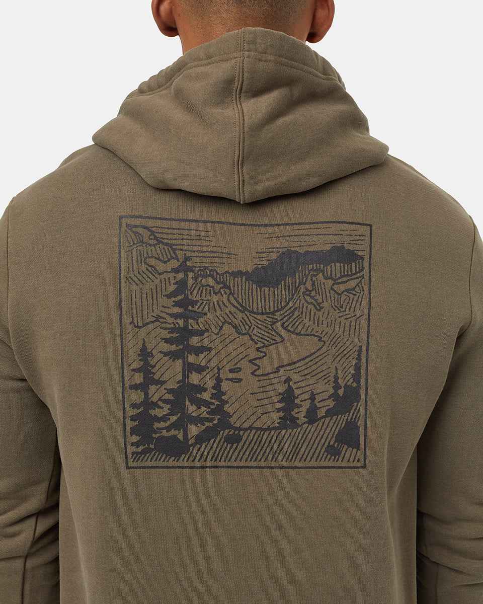 Etched Mountain Hoodie