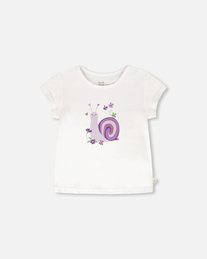 Organic Cotton Jersey T-Shirt White