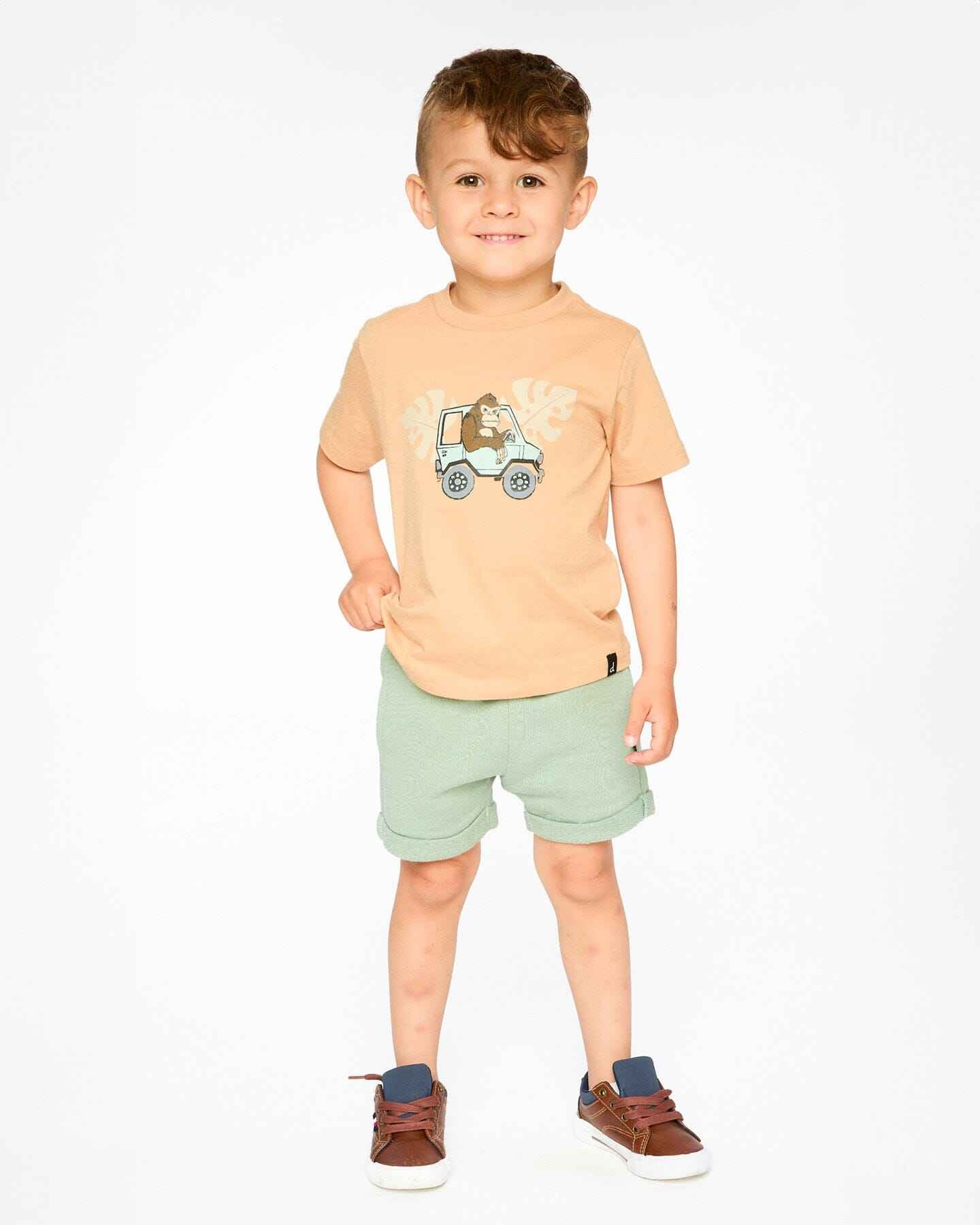 French Terry Shorts Mint Green