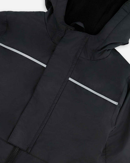 Kids Mid-Season One-Piece Outerwear Black