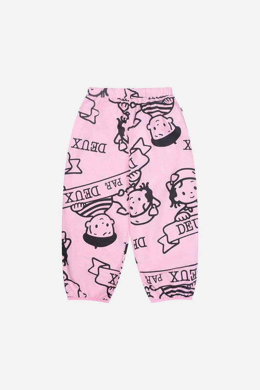 40Th Anniversary Printed Poplin Pant Soft Pink