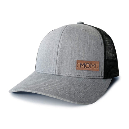 MOM - Leather Patch Trucker Hat