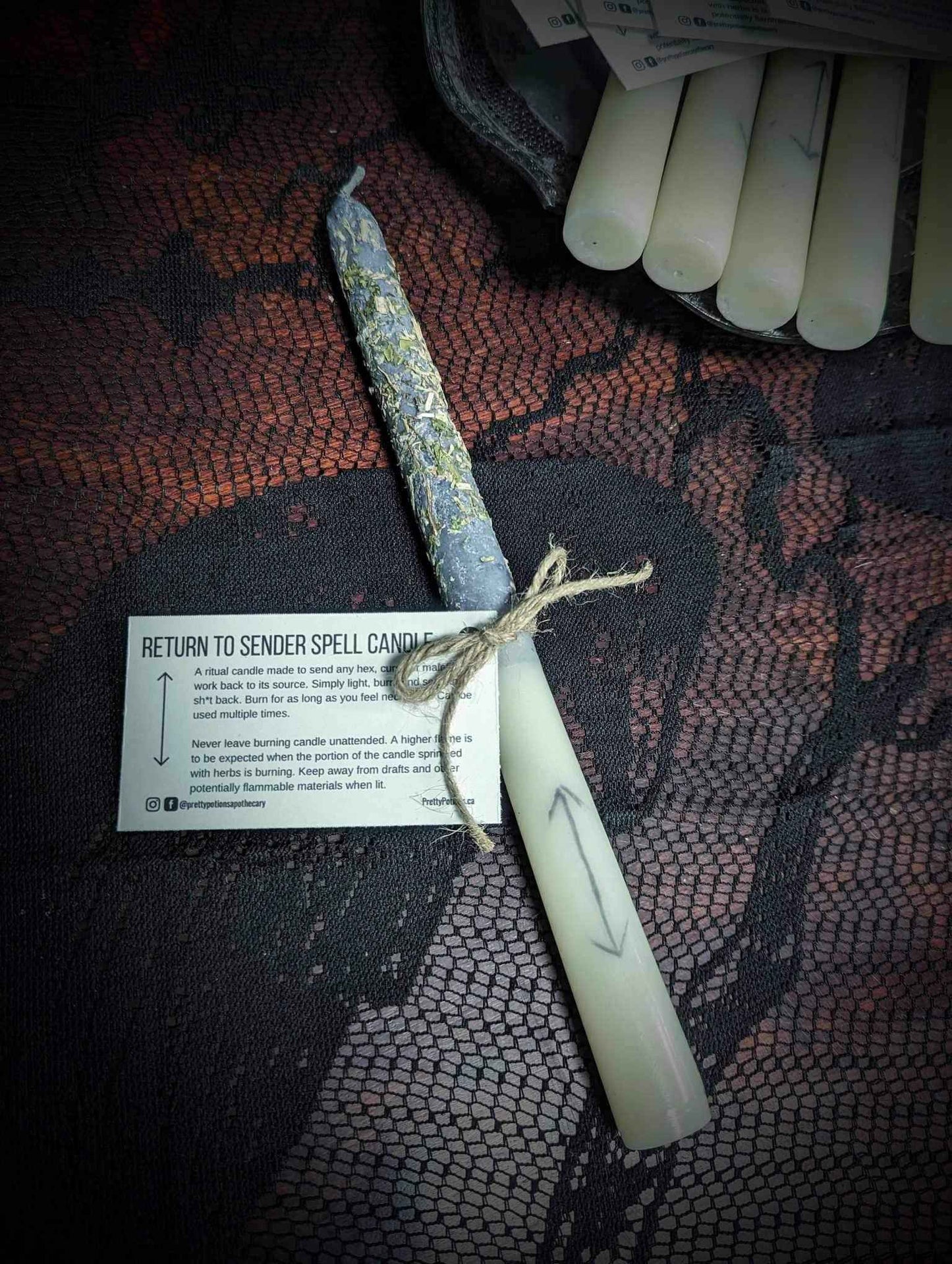 Return to Sender Spell Candle