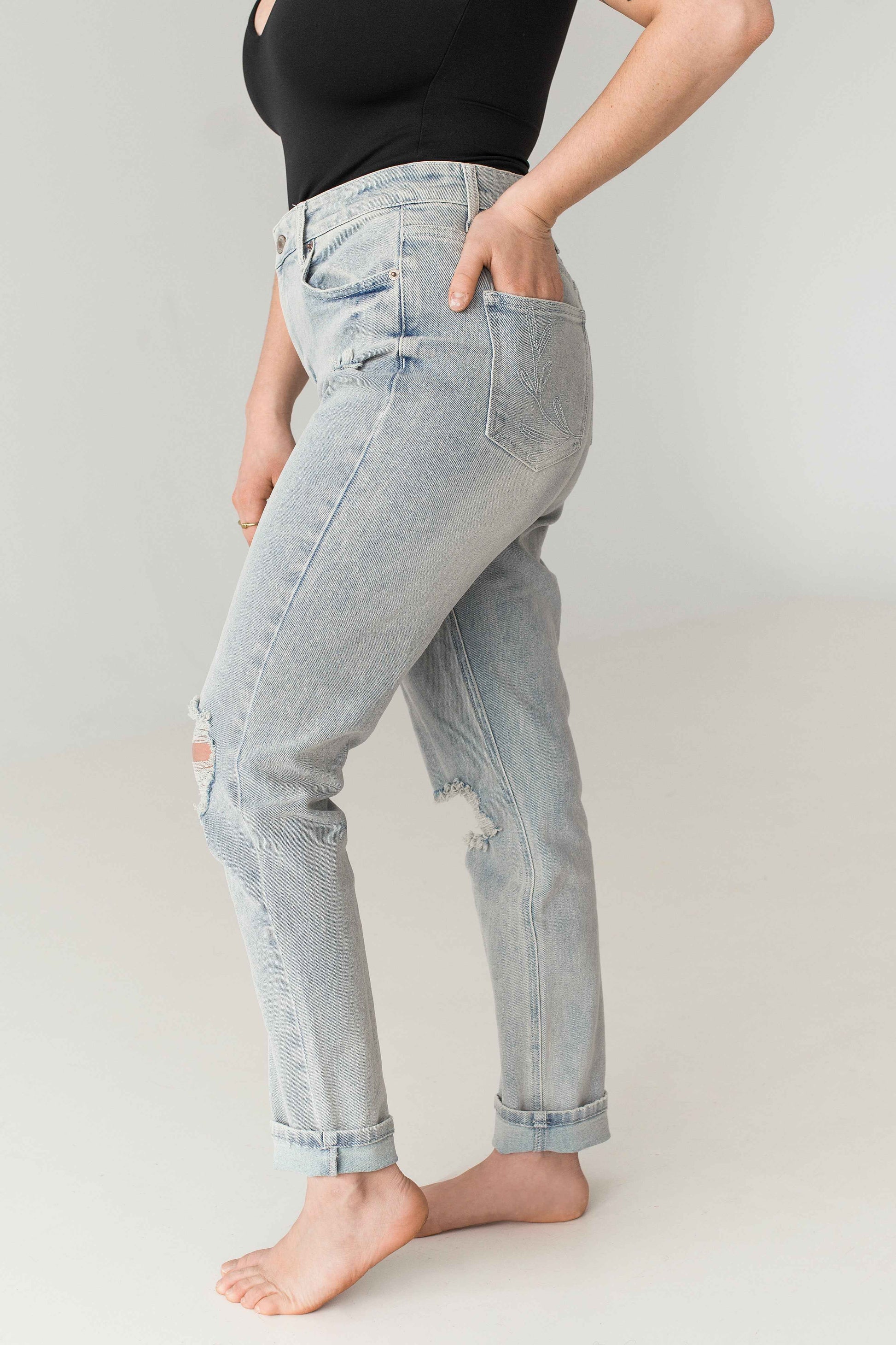 Jeans pâle - Troué