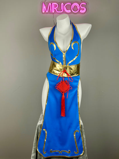 Japanese Character Cosplay Costume Cheongsam Dress Lingerie Set
