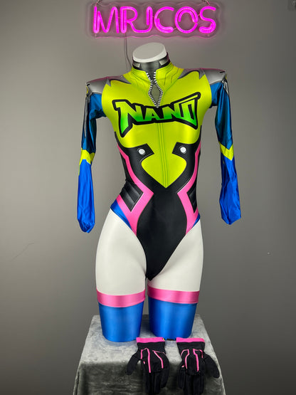 Spandex Cosplay Open Crotch BodySuit Halloween Costume