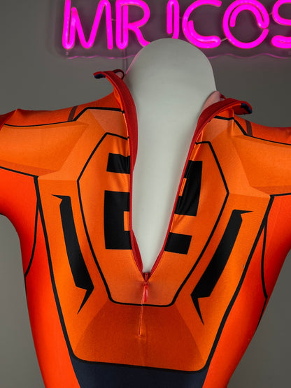 Anime Style Spandex Cosplay BodySuit Plugsuit Halloween Costume