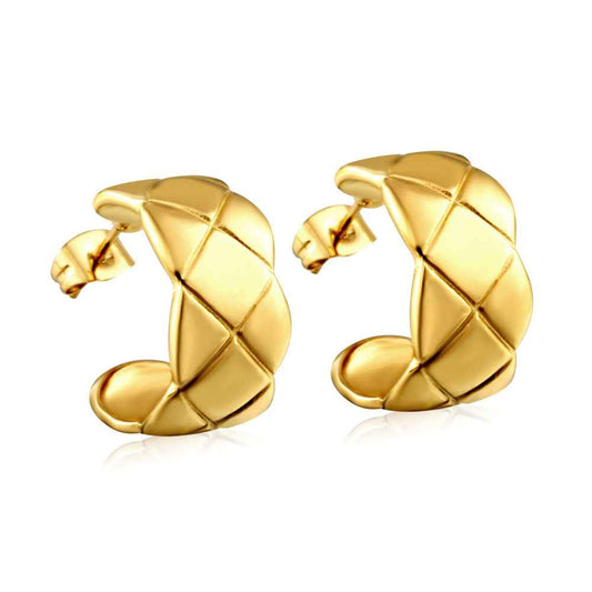 Half Moon Open Hoops