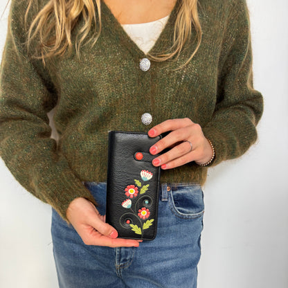 Flora Long Wallet
