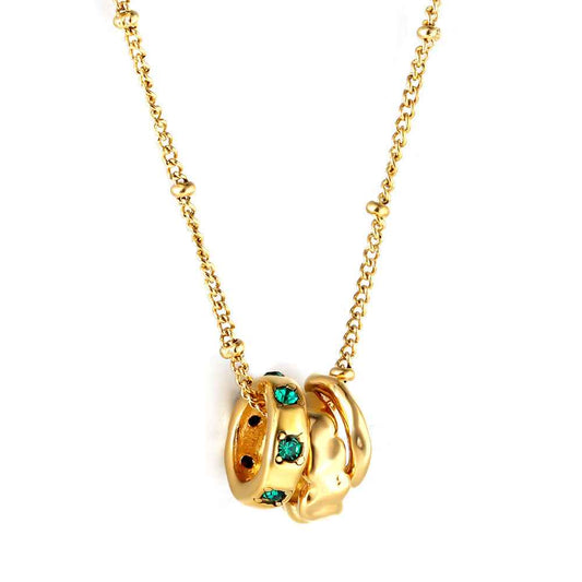 Triple Orbit Pendant