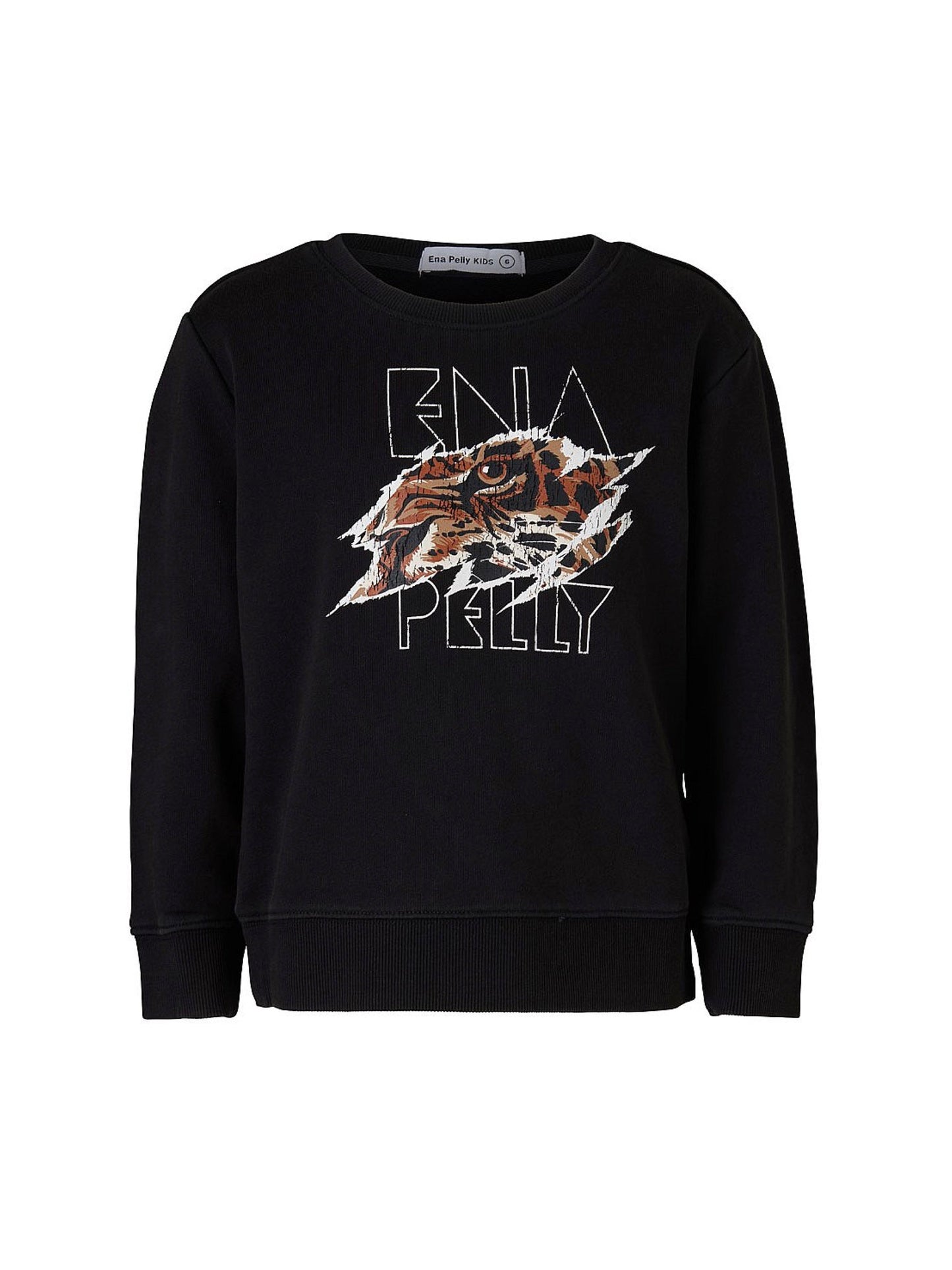 Tiger Eye Graphic Oversized Sweatshirt