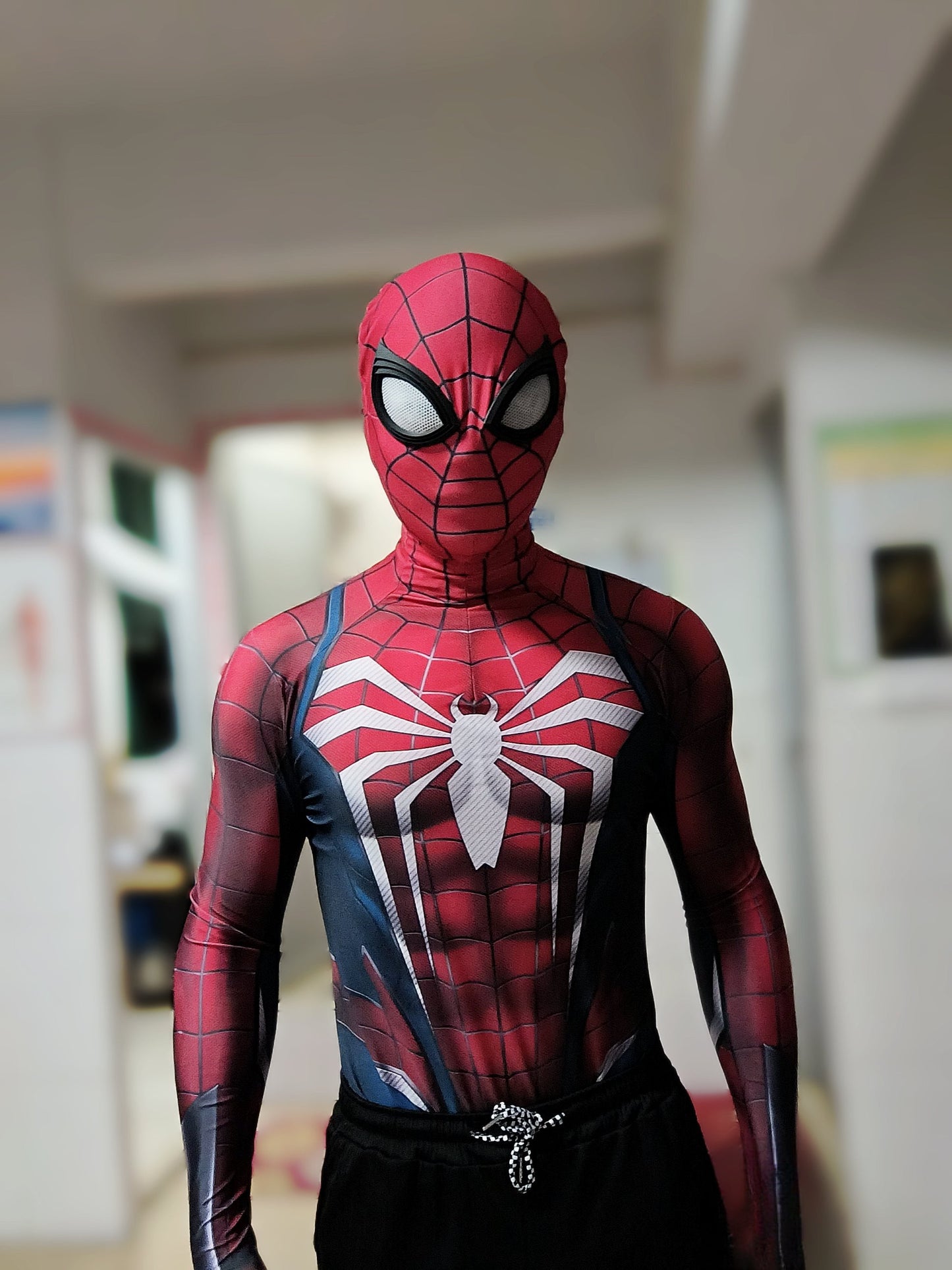 Super Hero Spider Cosplay Full Bodysuit Halloween Costume Zentai