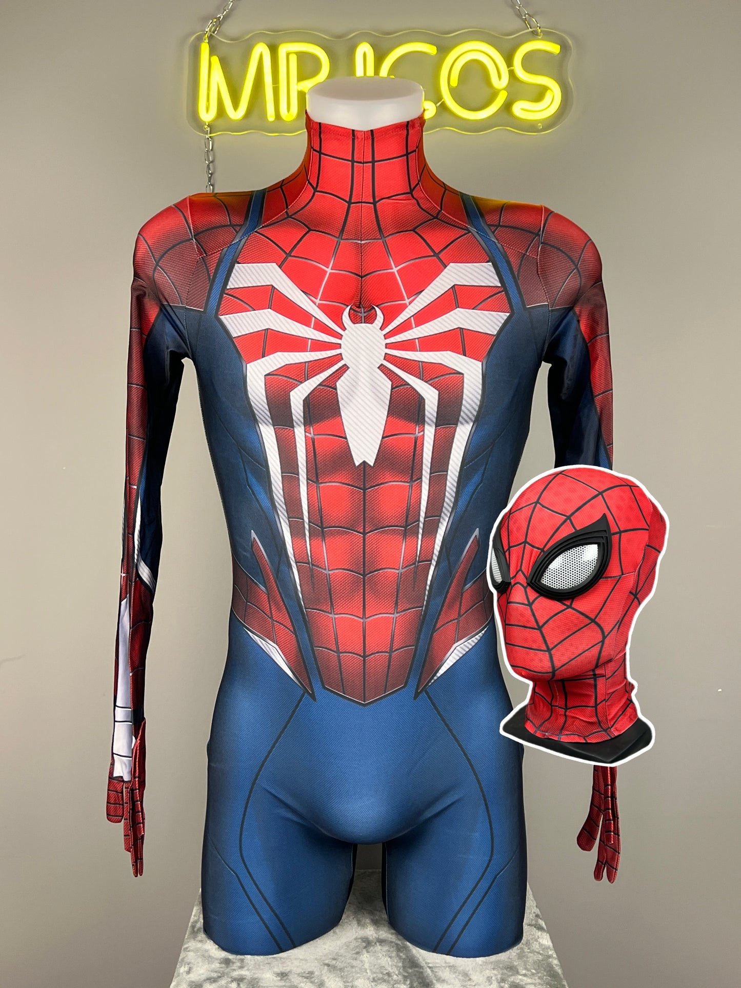 Super Hero Spider Cosplay Full Bodysuit Halloween Costume Zentai