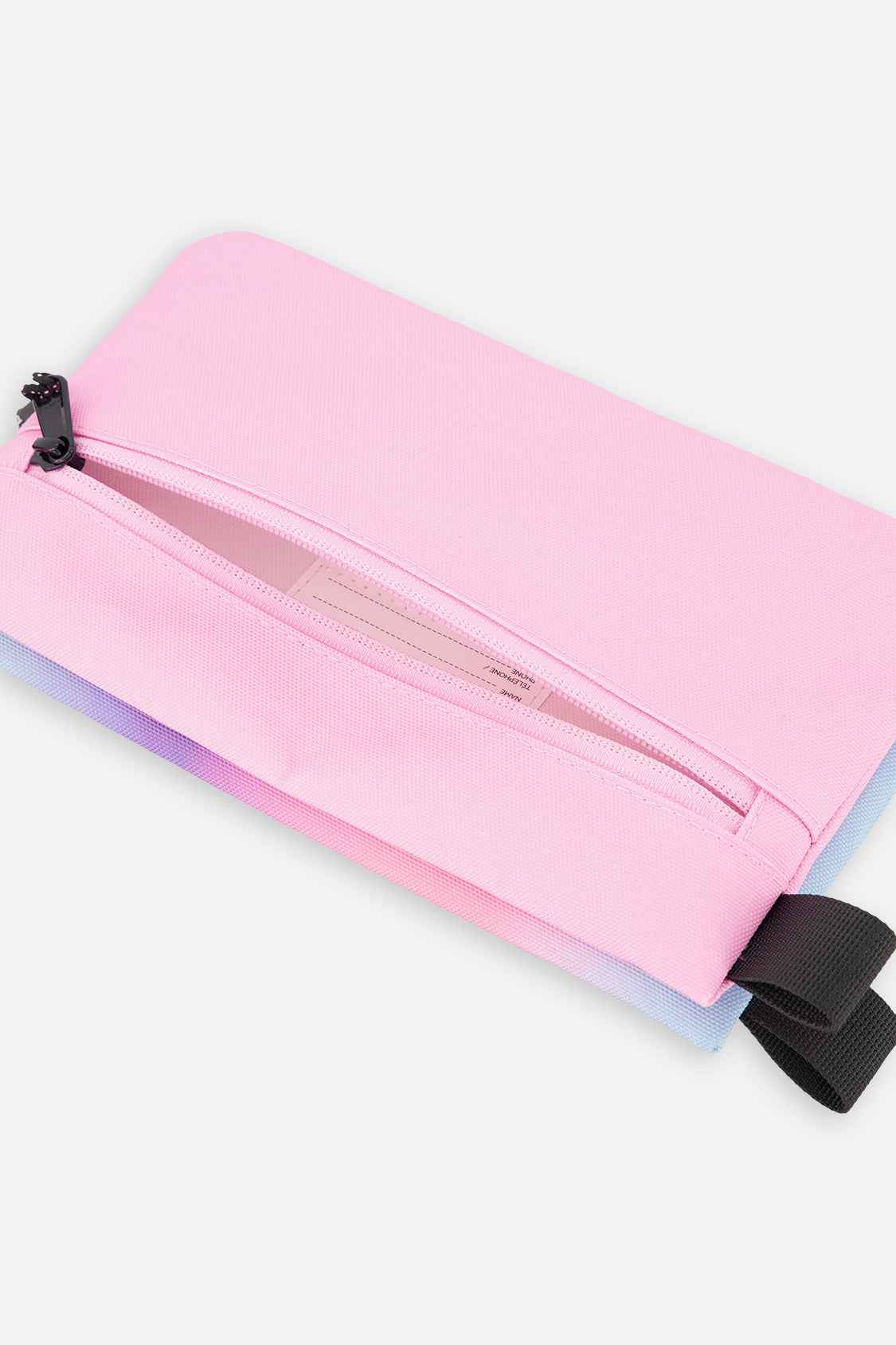 Pencil Case Blue And Mauve Gradient