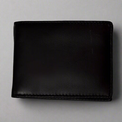 JBG International Men's Center Wing Bifold Leather RFID Wallet