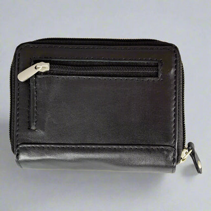 JBG International Women's Small RFID Leather Wallet