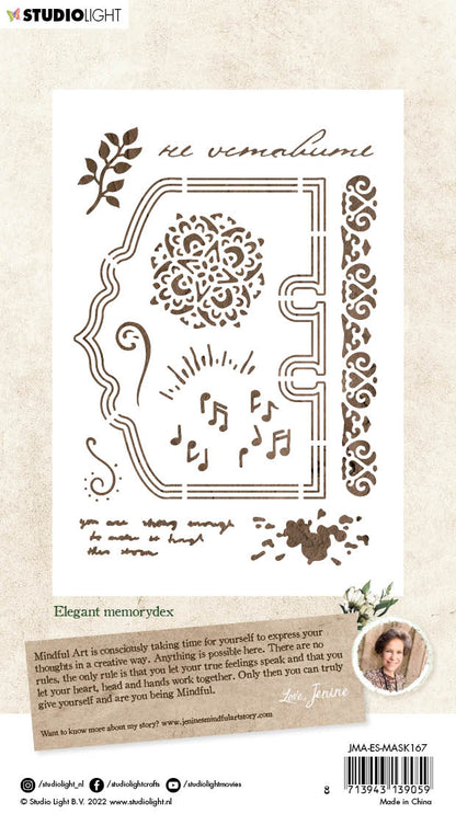 JMA Mask Elegant Memorydex Essentials 105x148x1mm 1 PC nr.167