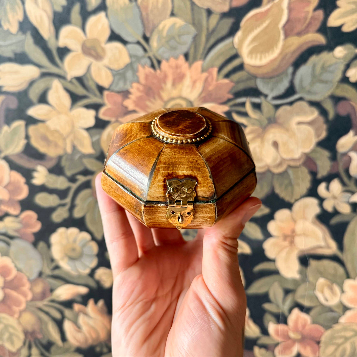 Bone & Velvet Jewelry Box