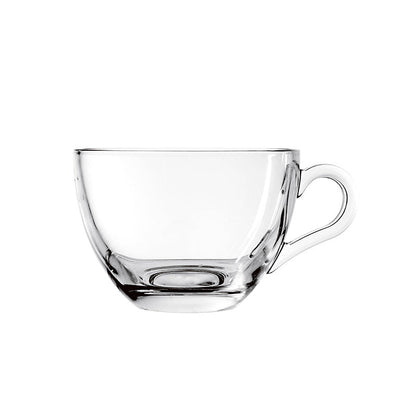 BLINKMAX Glass Teacups – 6.35 oz (190 mL), Set of 6