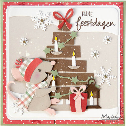 Marianne Design Collectables Die - Wooden Christmas Tree