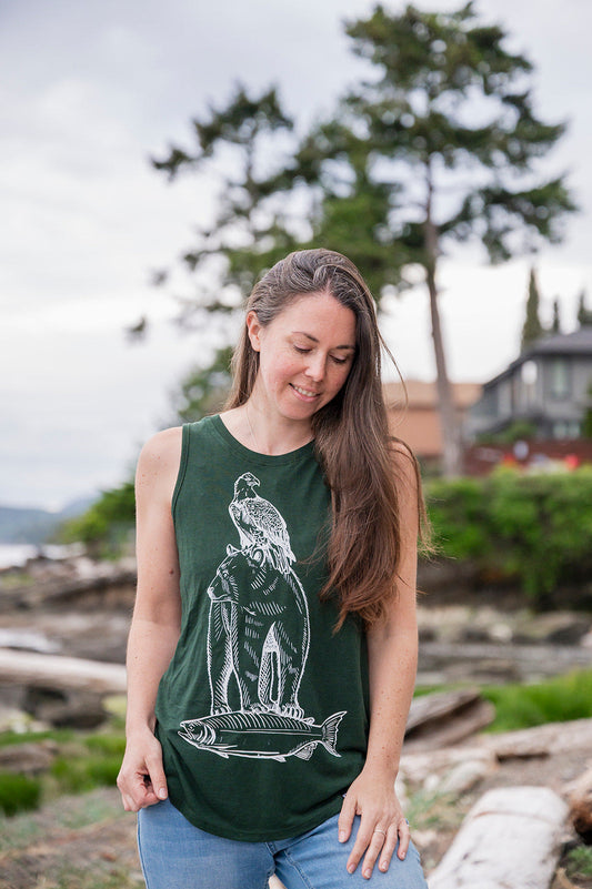 BC ANIMALS - Women's Relaxed Bamboo Tank